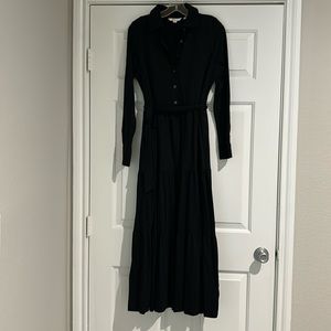 Midi/Maxi black Boden jersey dress